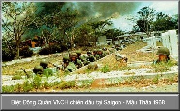 South Vietnamese Rangers in Saigon, 1968